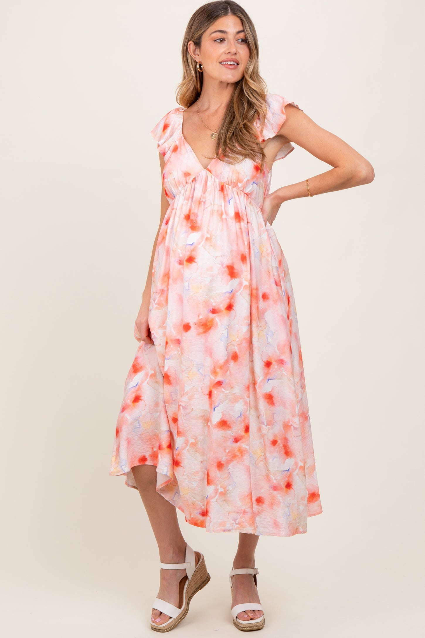 Vestido Maternidad Midi Gemma