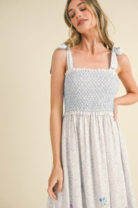 Vestido Flor de Algodon