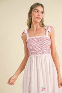Vestido Rosa Pastel