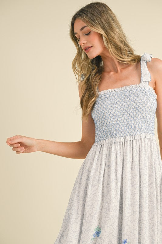 Vestido Flor de Algodon