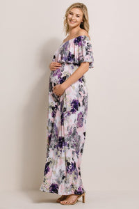 Vestido Campesino rosa lila