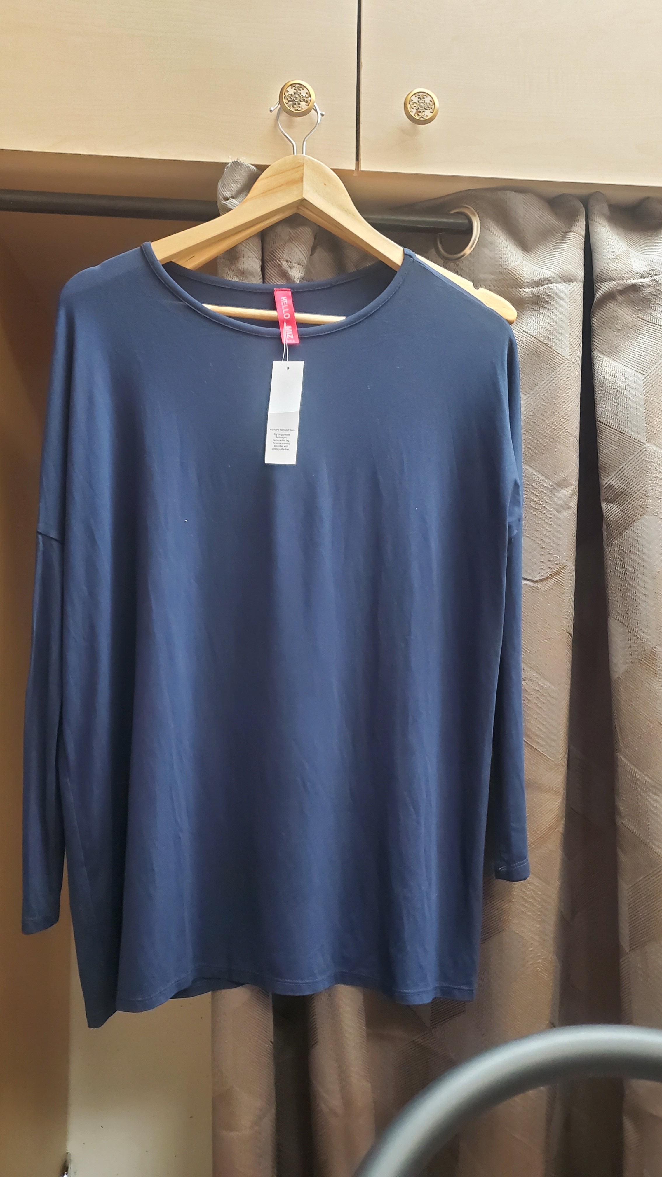 BLUSA 146 azul marino
