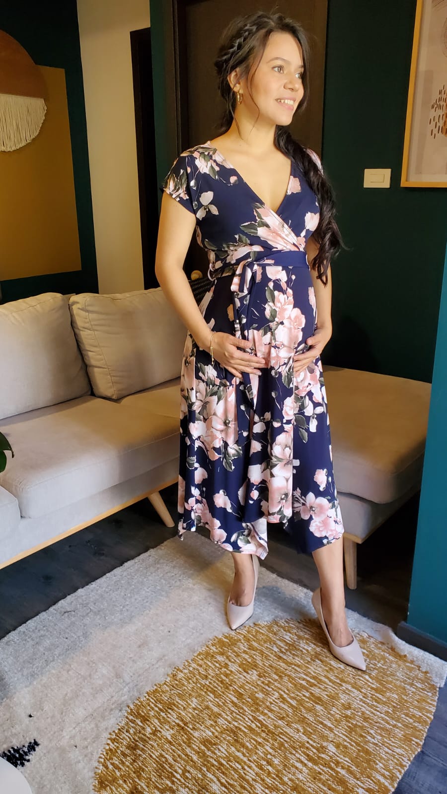 Vestido de maternidad y lactancia