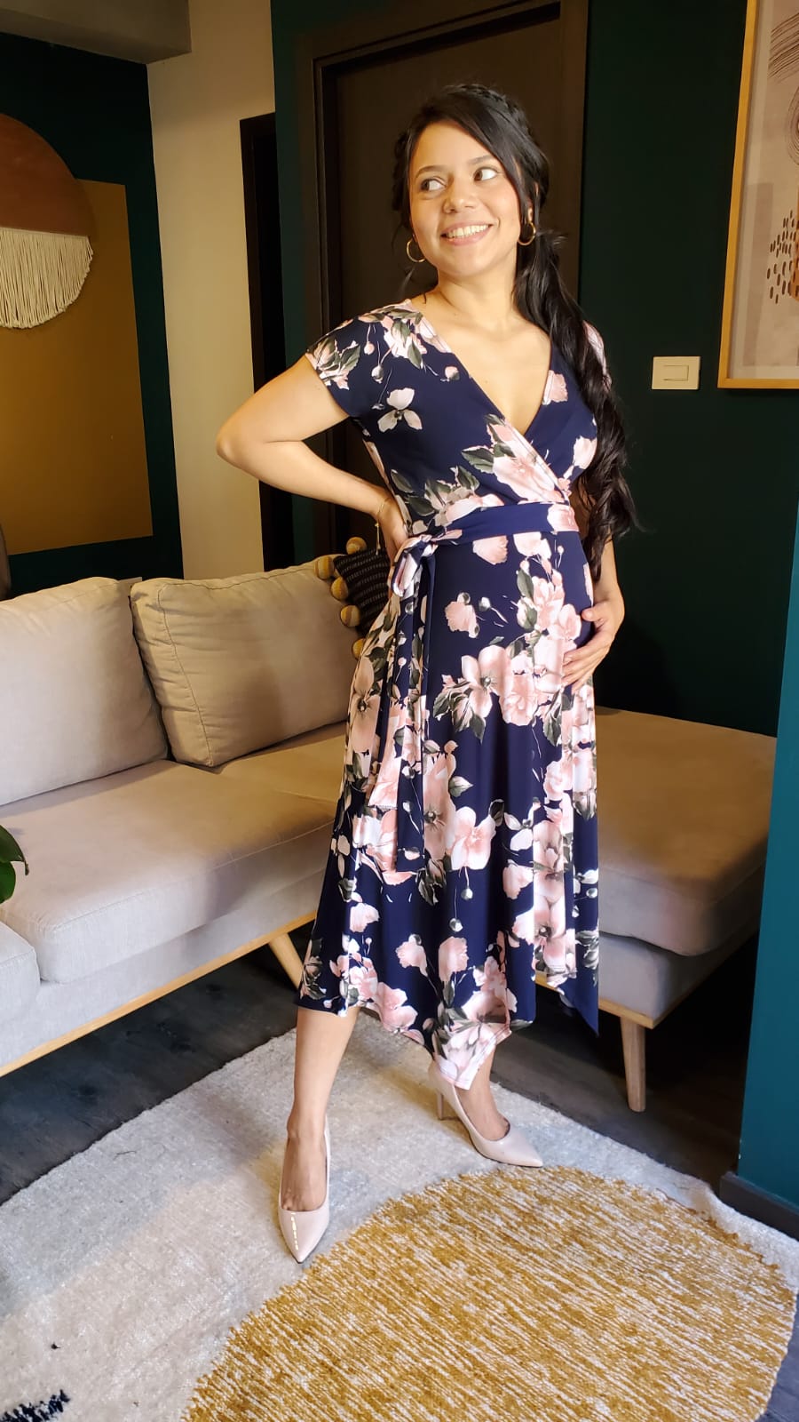 Vestido de maternidad y lactancia