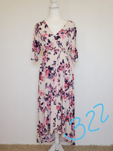 vestido estampado alysaa talla XXL