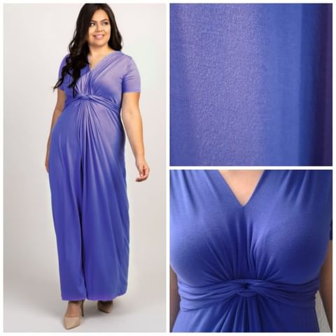 vestido Blueberry/aqua